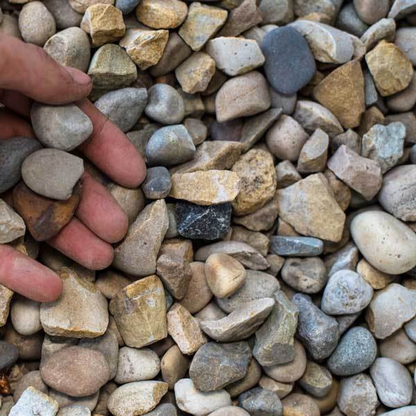 Washed Rock Bulk Bag - Park Topsoil